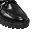 thumbnail image 6 of Viluyesy Womens Loafers Chunky Platform Bow Slip On Round Toe Comfortable Non Slip Casual Walking Work Shoes Black Size 7.5, 6 of 7