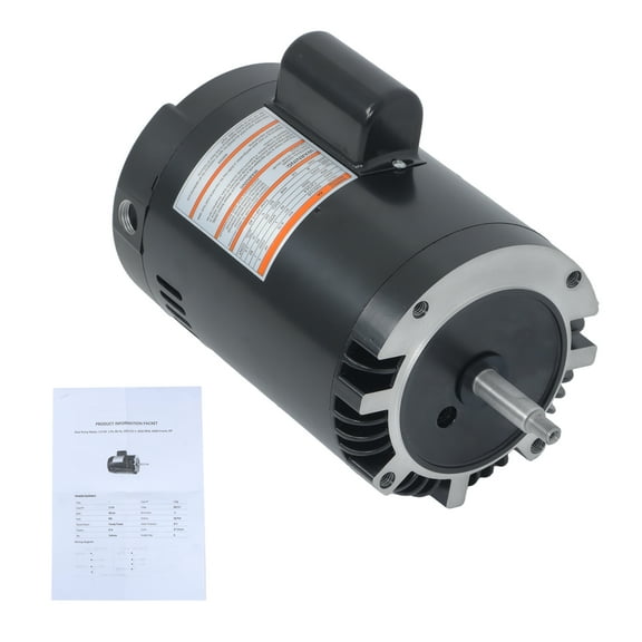 B128 Full Rated 1HP 115V/230V Replacement Pool Pump Motor M56J Single Speed