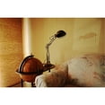 thumbnail image 2 of Brass Table Spring Lamp On Round Base, 2 of 3