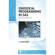 Statistical Programming in SAS, (Paperback)