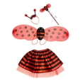 thumbnail image 4 of Kit de disfraz de abeja para niños, lindos accesorios de disfraz de animal para cosplay de Halloween para niñas. Rojo, 4 of 8