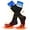 Blue, variant on Heated Socks for Men Women, 7.4V 22.2WH Rechargeable Battery Electric Heated Socks, Up to 10H Heating & Full Sole Heating & 3-Level HeatingTemperature for Outdoor Work Fishing Skiing Camping