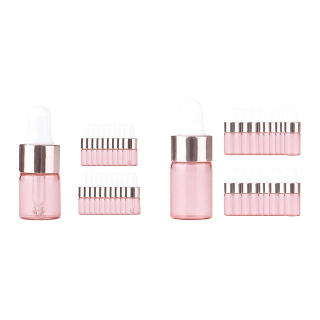 20 Botellas Cuentagotas De Aceite Esencial Para Aceite Esencial Líquido Cosmético 3ml+20 Botellas Cuentagotas De Aceite Esencial Para Aceite Esencial Líquido Cosmético 1ml Yinane none