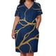 thumbnail image 2 of Kintsugi-vestido holgado con bolsillos para mujer ropa elegante de graduación para boda novedad de, 2 of 6