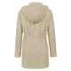 thumbnail image 3 of Gabardina impermeable LOMON con capucha larga para mujer, 3 of 6