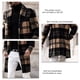 thumbnail image 4 of Men Jacket, Plaid Pattern Polyester Comfortable Coat For Office, 4 of 5