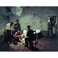 thumbnail image 2 of Arthur Kampf 18x15 Gold Ornate Wood Frame and Double Matted Museum Art Print Titled - The Last Statement (1886), 2 of 4