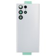 thumbnail image 3 of Cubierta de vidrio trasera Reemplazo de la puerta de la batería Panel trasero de la carcasa de la puerta para Samsung Galaxy S22 Ultra 5G S908U S908F Blanco, 3 of 10