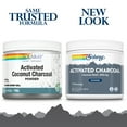 thumbnail image 3 of Solaray Activated Coconut Charcoal Powder 500 mg | Healthy Inner Cleansing & Digestive Tract Support | 300 Servings, 3 of 7