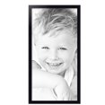 thumbnail image 2 of ArtToFrames 18" x 36" Satin Black Bull Nose Picture Frame, 18x36 inch Black Wood Poster Frame (WOM-1417), 3 Pack, 2 of 6