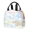 thumbnail image 1 of Cinnamoroll Insulated Lunch Bag Students Portable Snack Food Picnic Storage Travel Box Kids Gift, 1 of 1