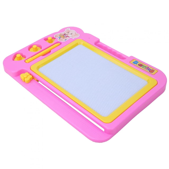 Early Education Toy Gently Slide Drawing Board Practial Adoptability Different Shapes For Children Doodle Board Home Pink,Cyan
