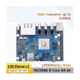 thumbnail image 4 of Para placa de desarrollo 5 Plus, tarjeta 4g + 32g, Rk3588, 64 bits, 2,5g, ranura M.2, compatible con módulo 2230 Wi-fi 6 Bt, 4 of 5