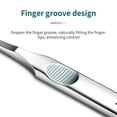 thumbnail image 3 of Cuticle Pusher DEOU Professional, de acero inoxidable, hoja en forma de V, 3 of 6