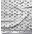 thumbnail image 1 of Soimoi Crepe Silk Fabric Honeycomb Geometric Print Fabric by Yard 42 Inch Wide, 1 of 2