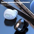 thumbnail image 3 of Auriculares inalámbricos, auriculares inalámbricos invisibles con dientes azules, Sonido auténico, v5.3+edr e ipx5 resistente al agua, control con un botón y tiempo de, 3 of 7