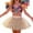 Beige, variant on Sparkle Tutu for Toddler Girls Tulle Ballet Dance Skirt Princess Baby Kids Dress up Birthday Party 3 Layers Pink 12-18 Months