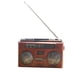 thumbnail image 2 of Modelo de radio Manualidades perfecl decoración Hogar rojo Marrón, 2 of 8