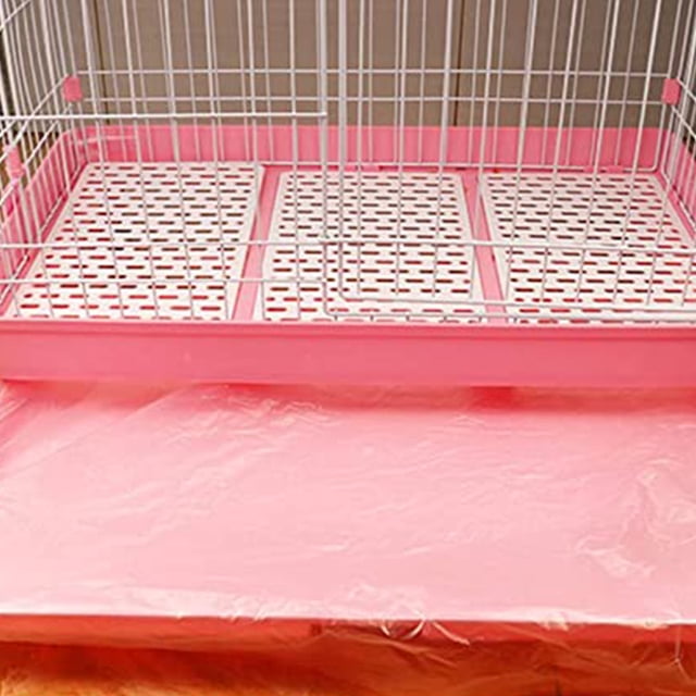 CRAFTHROU 100Ud Película De Para Jaula De Pequeñas Mascotas Transparente Y Plegable Para Hogar