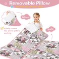thumbnail image 3 of Pioneer Flower Floral Print Pattern Toddler Nap Mats for Kids Preschool,Sleeping Mat Bag or Kids,Toddler Sleeping Bag,Toddler Nap Mat or Daycare, 3 of 6