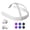 Quest 3/3S White, variant on Rechale Head Strap for Oculus Quest 2 Headset, Original Replacement Head Strap Compatible with Meta Quest 2, VR Accessories with 3 Pair Thumb Grip Caps and Lens Cover for Oculus Quest 2