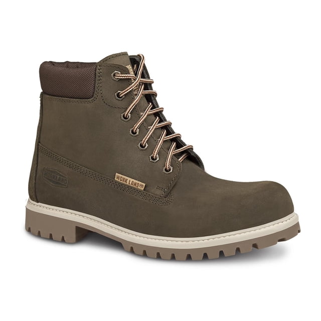 Botín casual Hombre Bota de piel Workland 77611 Verde Olivo verde 25 Workland 77611OLEOOLI