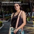 thumbnail image 3 of Miangastore Printed Pattern Cotton Cloth Bag Fashion Wallet Strap Female Bag Shoulder Strap, 3 of 8