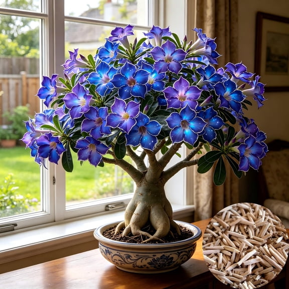 Desert Rose, Low Maintenance - Ideal for Beds Borders, Plant Pots & Planters