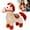 White, variant on Horse Stuffed Animal,2026 Horse New Year Plush Mascot Horse Statue,7.87" Tabletop Ornament for Chinese New Year Spring Festival Zodiac Gift Blessing Souvenir Home Office(Brown)
