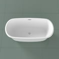 thumbnail image 2 of 59" Streamline N-10240-59FSWH-FM Soaking Freestanding Tub With Internal Drain, 2 of 3
