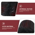 thumbnail image 4 of 1pc Feather Lampshade Indoor Use Lamp Cover Bedside Light Decor Accessory, 4 of 9