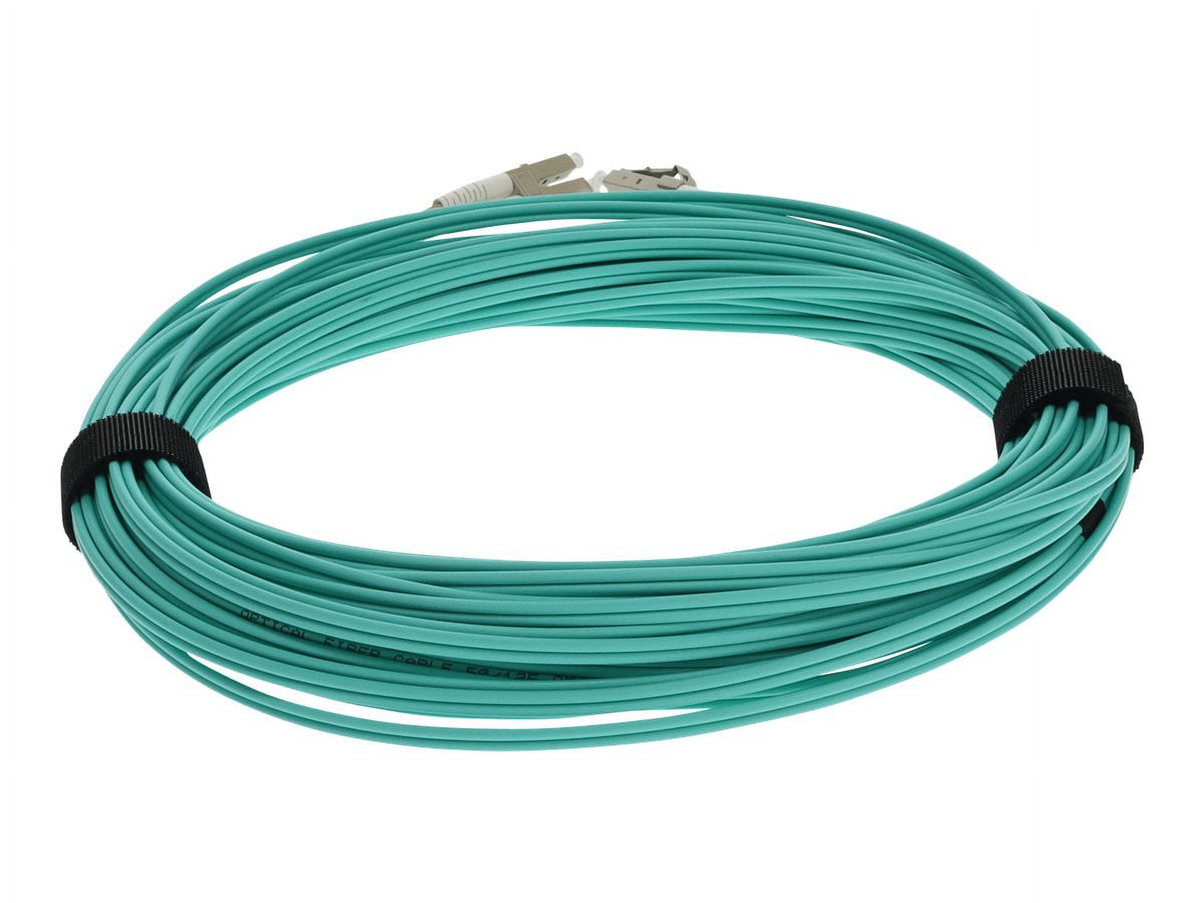 AddOn 50m LC OM3 Aqua Patch Cable - patch cable - 164 ft - aqua - image 5 of 8