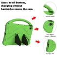 thumbnail image 3 of SaniMore Kids Case for Motorola Moto Tab G70 (11 inch 2022 Released), [Handle and Kickstand] [Protective and Shockproof] Boys Girls Lightweight Dropproof Tablet Cover Fits Moto Tab G70, Green, 3 of 8