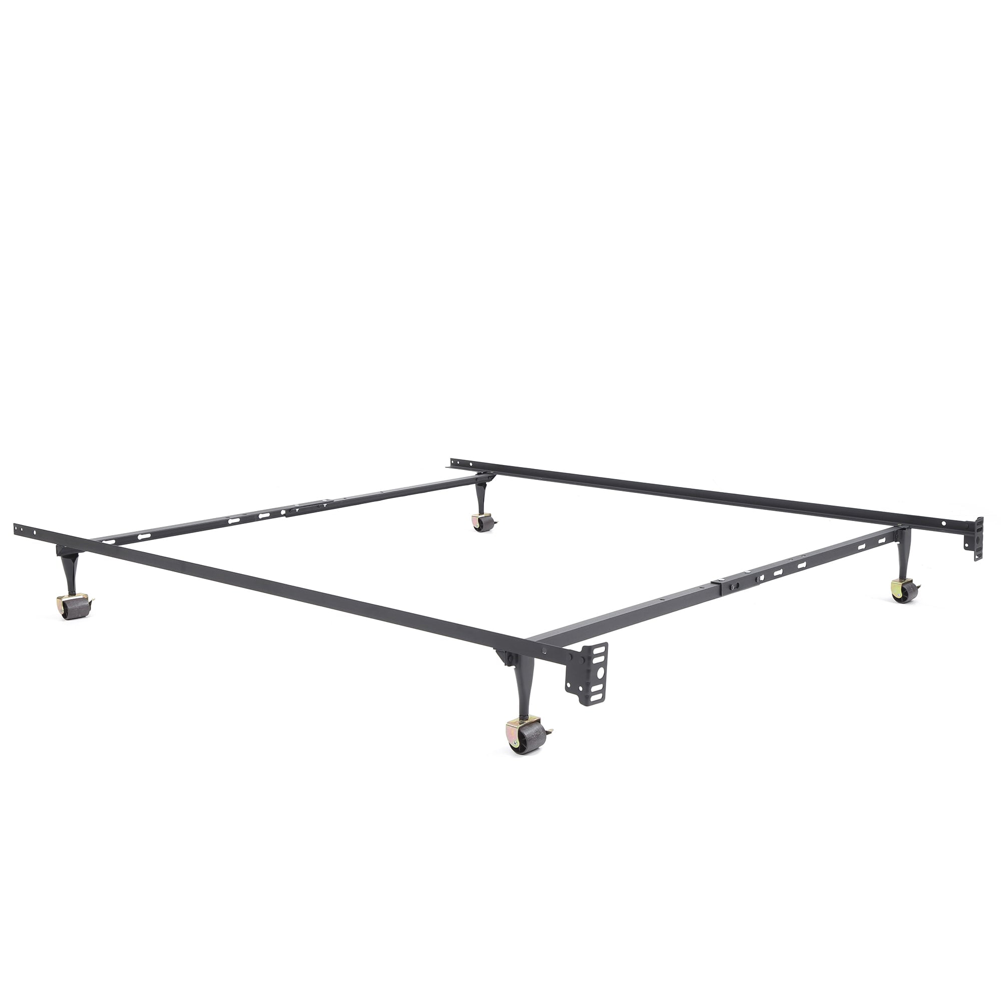 Modern Sleep Standard Adjustable Metal Bed Frame, Adjustable Width Fits
