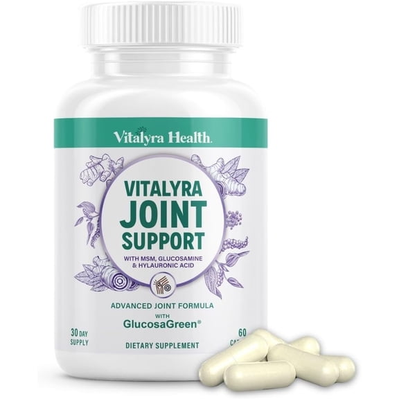 Vitalyra Nutritive Joint Support – Daily Joint Health Supplement for Men and Women – Natural Support with Turmeric – 30-Day Supply