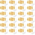 thumbnail image 1 of Guirnalda de luces Rivokeer, 24 unidades, 7 pies, 20 LED, impermeables, 1 of 7