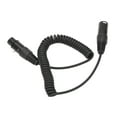 thumbnail image 2 of Cable de extensión de auriculares con resorte en espiral y conector XLR de 5 pines para auriculares de aviación Airbus, 2 of 14