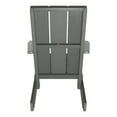 thumbnail image 2 of Highwood Modern Adirondack Chair - Outdoor, Eco-friendly, Synthetic Wood, 2 of 7