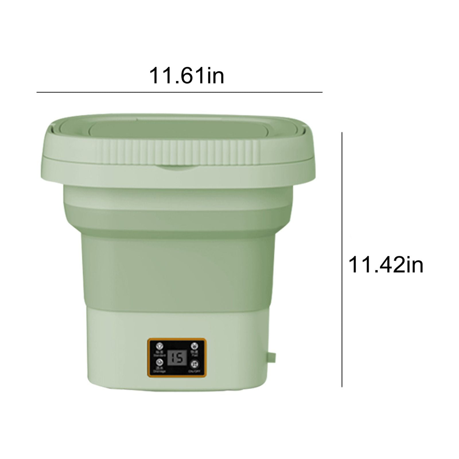 LEFTHIGH Home Portable Washing Machine Foldable Mini Washing Machine, Small Washing Machine for Underwear, Baby Clothes, Suitable for Apartments, Dormitories, Camping, Travel Christmas Home Decor