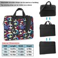 thumbnail image 2 of Funda para portátil de 14 pulgadas, funda para computadora de Pesadilla antes de Navidad, funda para portátil, bolsa tipo mensajero para PC, funda para tableta, funda de neopreno con asa., 2 of 8