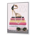 thumbnail image 1 of Paris Glamourous Gold Style II - Fashion Framed Canvas, 1 of 3