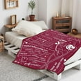 thumbnail image 2 of Hfolob Valentines Day Gifts Print Blanket Valentine's Day Explosion English Flannel Blanket Nap Air Conditioning Warm Blanket Valentine's Day Gift Home Decor, 2 of 4