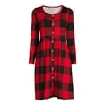 thumbnail image 5 of Nine.Eight Women's Button-Down Skater Dress, Sizes XS-3XL, 5 of 6