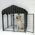 thumbnail image 6 of Lucky Dog™ 52"H x 4'W x 4'L Pet Resort Kennel with Cover, 6 of 12