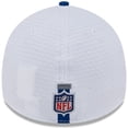 thumbnail image 4 of Men's New Era White/Royal Indianapolis Colts 2024 NFL Training Camp 39THIRTY Flex Hat, 4 of 5