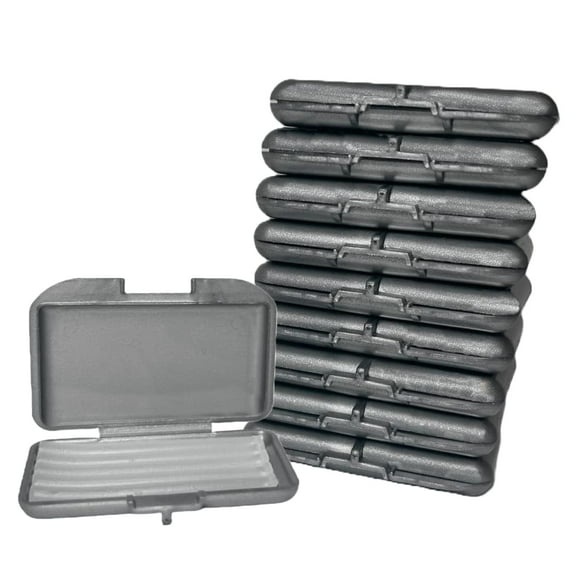 Ortho Performance Relief Orthodontic Wax; Relief for Braces. In Scented Cases and a Variety of Scents. 10 packs of Relief Wax with Scented Cases by Ortho Technology (Unscented)