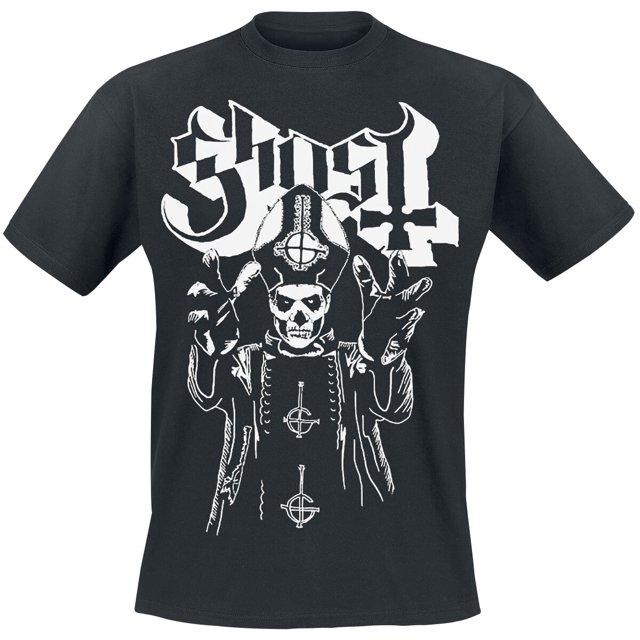 Camisetas de calle Hip Hop para hombre, camisetas con estampado de fantasma de marca de Heavy Metal, camiseta gráfica de algodón Y2k de gran tamaño, camisetas de manga corta para hombre