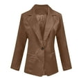 thumbnail image 7 of Byworldtasic Jackets for Women Women's Blazer Business Casual Lightweight Suit Long Sleeve Slim Fit Work Office Jacket with Pockets, 7 of 7