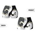 thumbnail image 5 of Picia Unicorn in Yoga Printed Workout Shorts for Women Seamless Scrunch Butt Lifting High Waisted Yoga Gym Booty Running Moisture-wicking Short Pants-Medium, 5 of 9