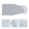 thumbnail image 3 of Cubierta de asiento de avión desechable universal de 5 piezas Fundas de asiento de coche no tejidas blancas, 3 of 5